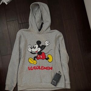 Disney Lululemon Gray Pullover Hoodie